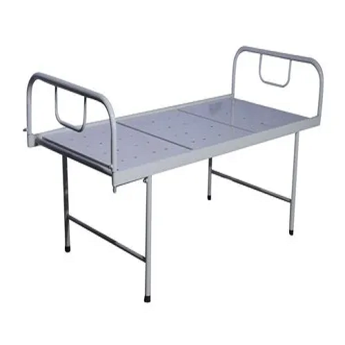 Welltrust Healthcare Ward Bed for Home and Hospital Patient Plain Bed with Fixed Platform (with Mattress)