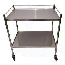 Stainless Steel Instrument Trolley
